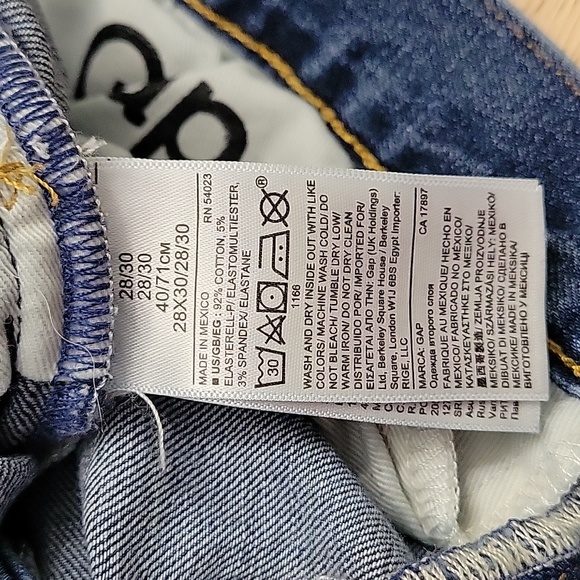 GAP Skinny 4 Way Stretch Jeans 28W 30L - Picture 7 of 13
